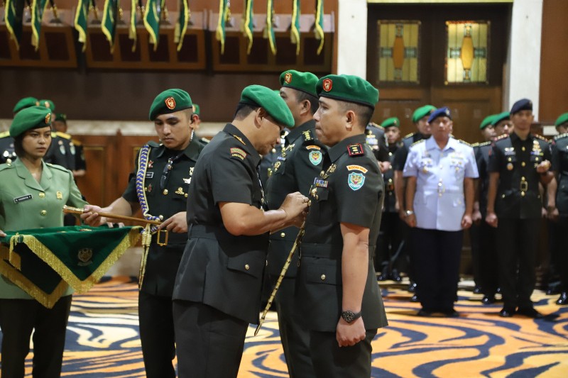 Letkol Inf Albert Frantesca Resmi Pimpin Kodim 0618/Kota Bandung