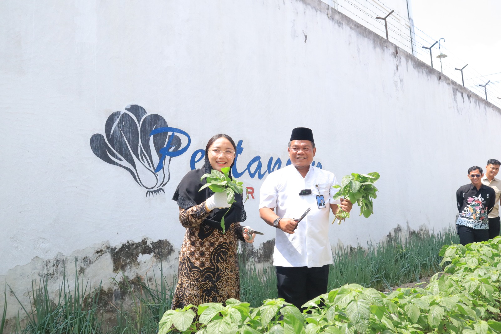 Panen Hasil Pembinaan, Wawali Blitar Apresiasi Karya Warga Binaan