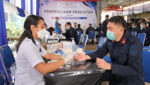 Lapas Malang Bersama Dinkes Kota Malang Gelar Cek Kesehatan Gratis Bagi Petugas dan Warga Binaan