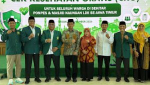 LDII Jatim dan Dinkes Jatim Launching Cek Kesehatan Gratis Serentak, Gresik Jadi Studio Utama
