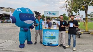 Rayakan Hari Pelanggan Nasional 2026, ICONNET Jatim Sapa Warga Maospati Madiun