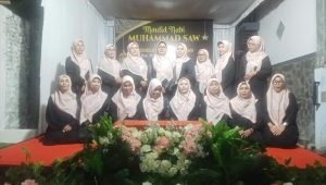 Peringatan Maulid Nabi Muhammad SAW di Mushola Miftahul Jannah Berjalan Khidmat