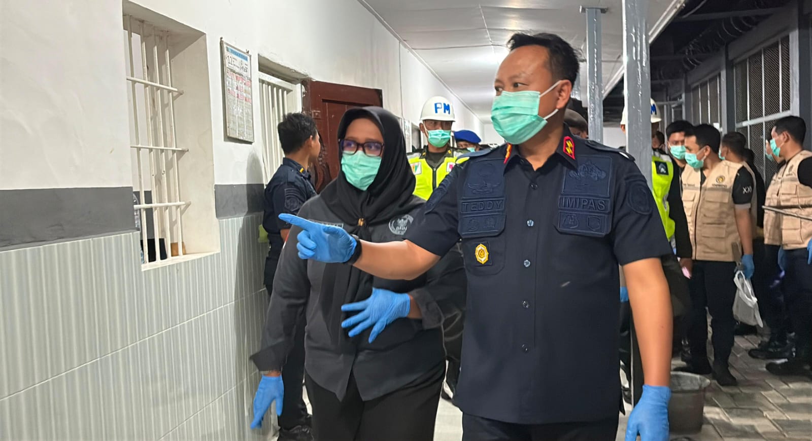 Perangi Halinar, Rutan Trenggalek Gelar Razia Gabungan Bersama BNN, Polres dan Denpom