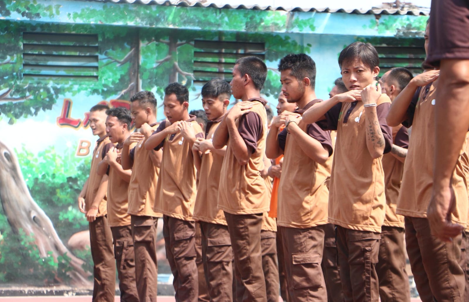 Lapas Kelas I Madiun Perkuat Pembinaan Kepribadian Warga Binaan Melalui Kegiatan Pramuka