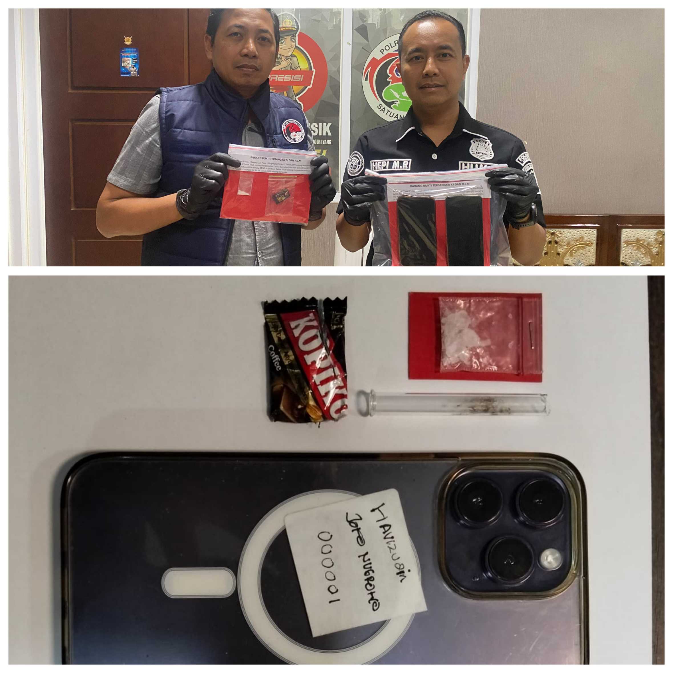 Polres Gresik Ungkap Kasus Sabu, 2 Pria asal Cerme Diamankan Usai Simpan Narkoba Dibungkus Permen