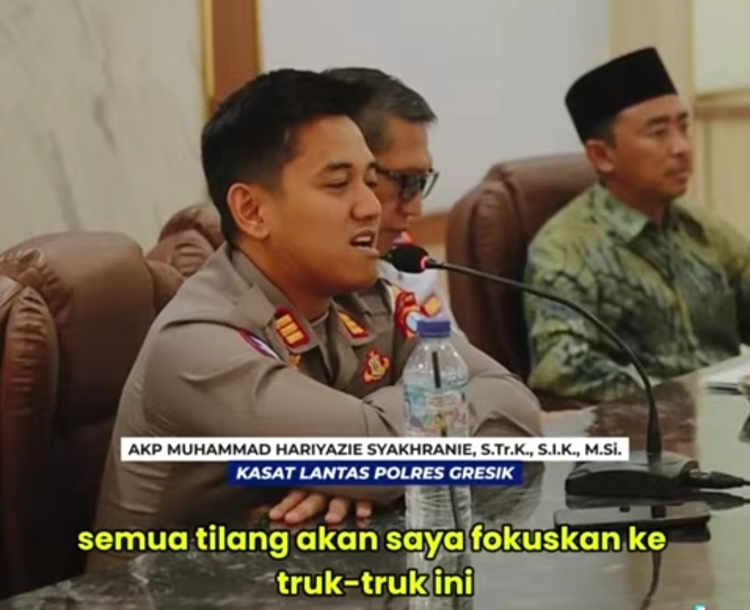 Respons Keluhan Warga, Satlantas Polres Gresik Fokus Penindakan Truk Bandel: Siap Tahan Unit Kendaraan