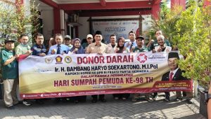 ​Aksi Donor Darah Sumpah Pemuda di Sidoarjo, BHS Ajak Generasi Muda Bangun Solidaritas