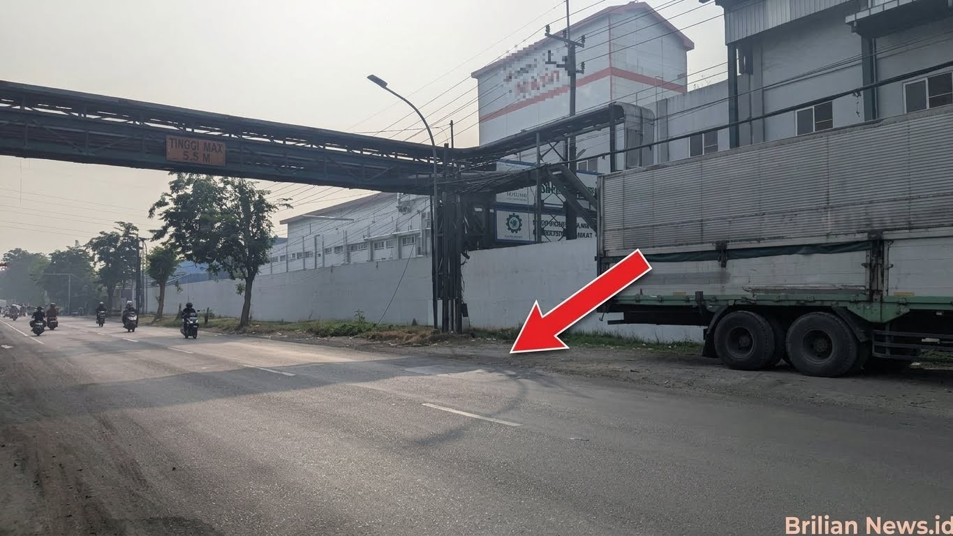 Jalan Bergelombang di Raya Driyorejo, Dua Pengendara Honda Vario Terlibat Kecelakaan