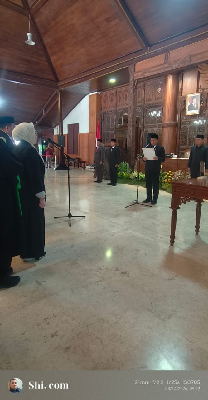 Plt Bupati Ahmad Baharudin Lantik 21 Pejabat JPT Pratama, Ini Daftar Lengkapnya