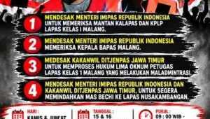 Polemik Bebas Bersyarat Mas Bechi, Korban dan Gerakan Peduli Jatim Desak Menteri Imipas Segera Pindahkan ke Nusakambangan
