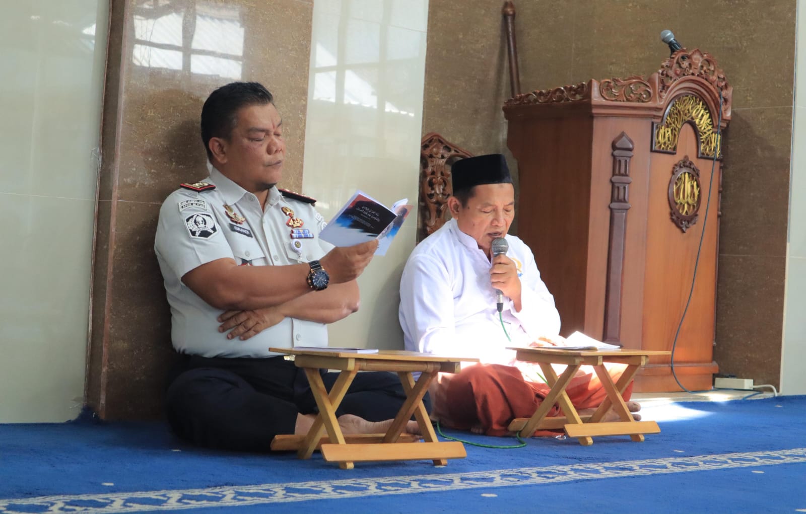 Tanamkan Nilai Religius, Kalapas Blitar Ajak Pegawai dan Warga Binaan Jadikan Al-Qur’an Pedoman Hidup