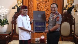 Jalin Sinergitas Berkelanjutan, Kapolda Bali Lakukan Kunjungan Silaturahmi Perdana ke Gubernur Bali