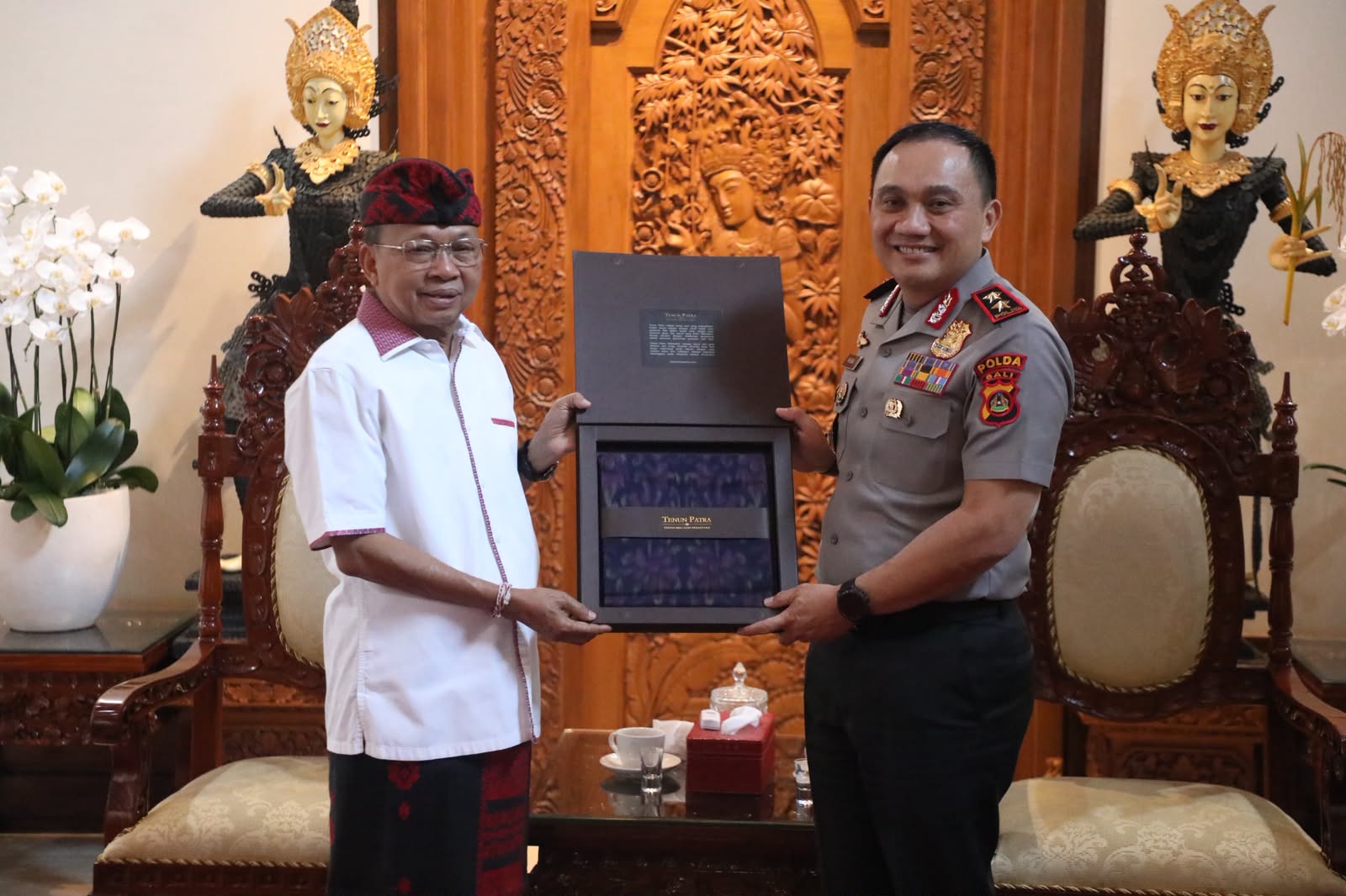 Jalin Sinergitas Berkelanjutan, Kapolda Bali Lakukan Kunjungan Silaturahmi Perdana ke Gubernur Bali