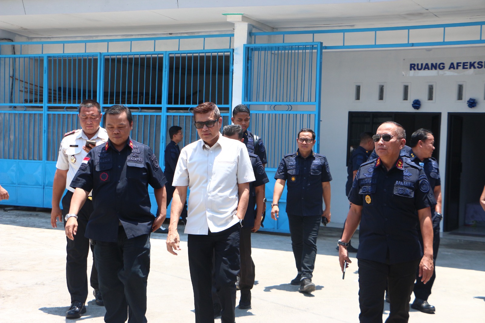 Penguatan Layanan Staf Khusus Menteri dan Kakanwil Ditjenpas Jawa Timur Tinjau Dapur Bersahaja dan Ruang Afeksi Lapas Kelas I Madiun