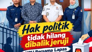 Lapas Probolinggo Laksanakan Rapat Bersama Komisi Pemilihan Umum
