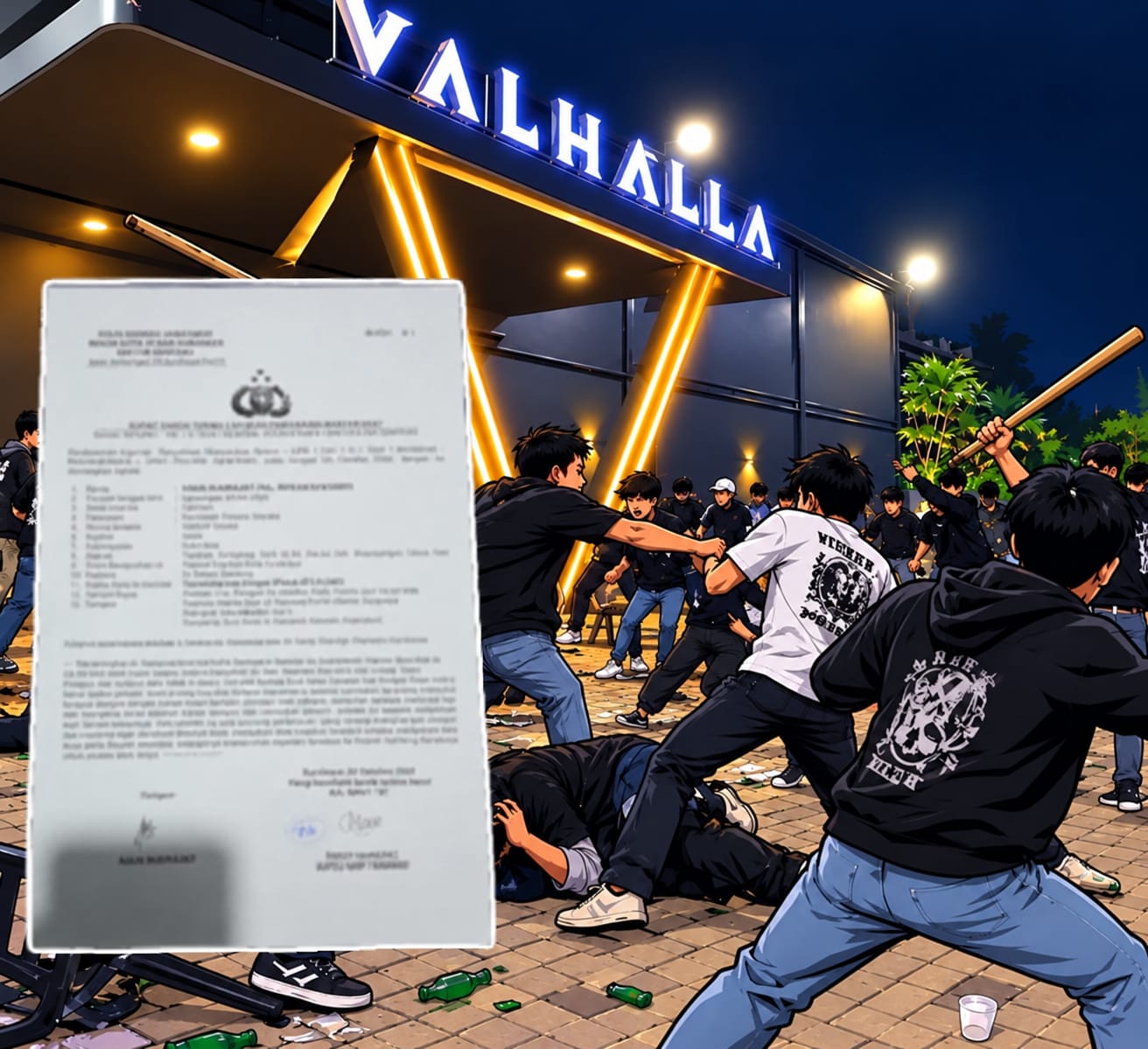 Pengunjung Mengaku Dipukul di Valhalla Specta Club, Polsek Genteng Diharapkan Usut Laporan