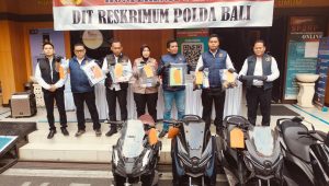 Bongkar Penggelapan Kendaraan Sindikat “SIDATAPA” Polda Bali Amankan Lima Tersangka