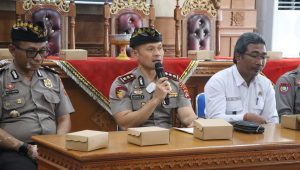 Wujudkan Desa Aman, Kapolres Badung Rangkul Masyarakat Desa Buduk