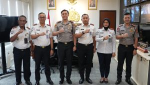 Perkuat Sinergitas Kemenimipas-Polri, Karutan Surabaya Bertemu dengan Kapolresta Sidoarjo
