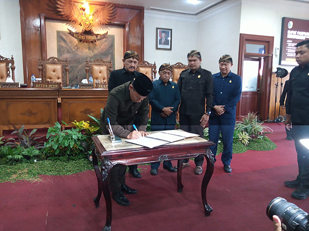 DPRD Tulungagung Sepakati Lima Ranperda Jadi Perda, Enam Regulasi Baru Segera Dibahas
