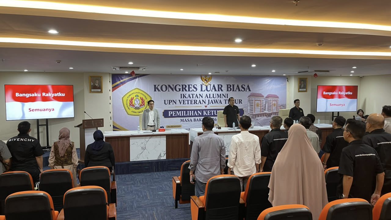 KLB Ikatan Alumni UPN Veteran Jatim Putuskan Pencabutan Mandat Ketua Umum, Kepemimpinan Dijalankan Kolektif-Kolegial