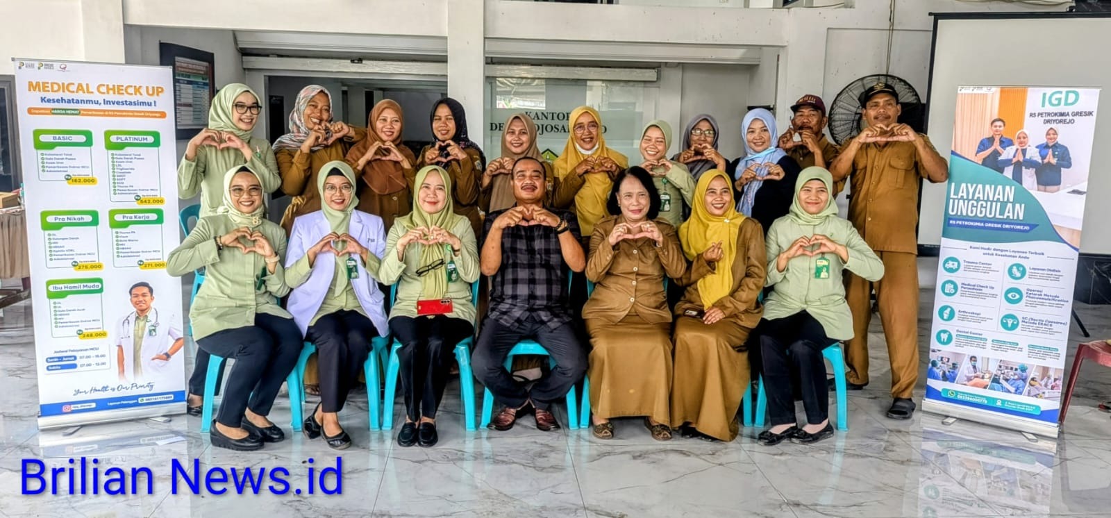 Dukung Tumbuh Kembang Anak, RS Petrokimia Gresik Driyorejo Gelar CSR di Mojosarirejo